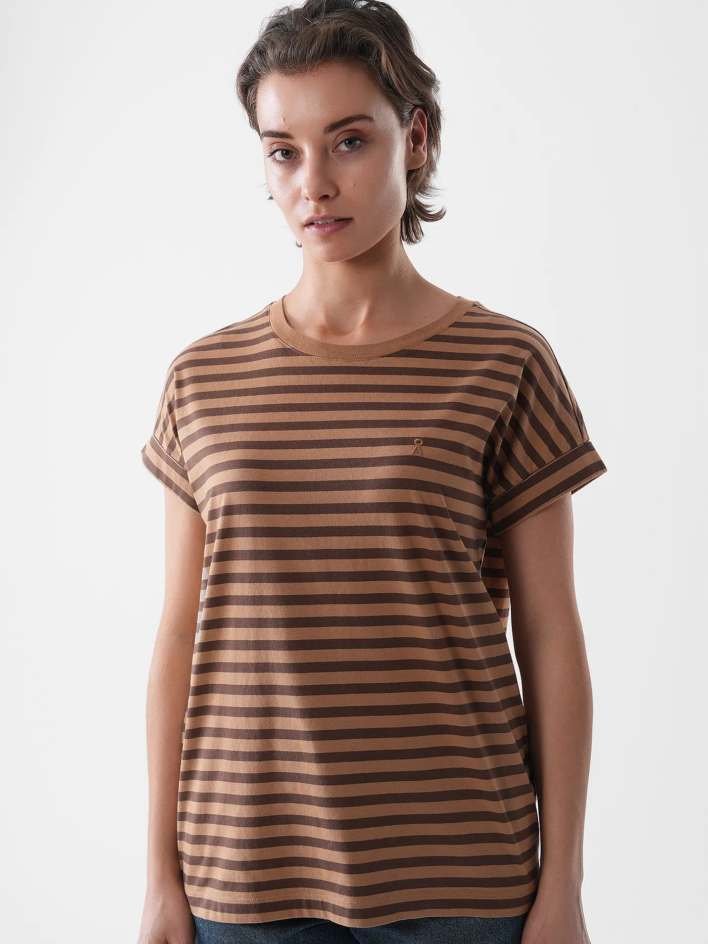 ARMEDANGELS | T-Shirt IDAARA | braun